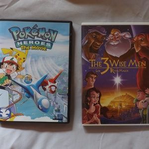 Pokemon Hero Movie and The 3 Wise Men DVD